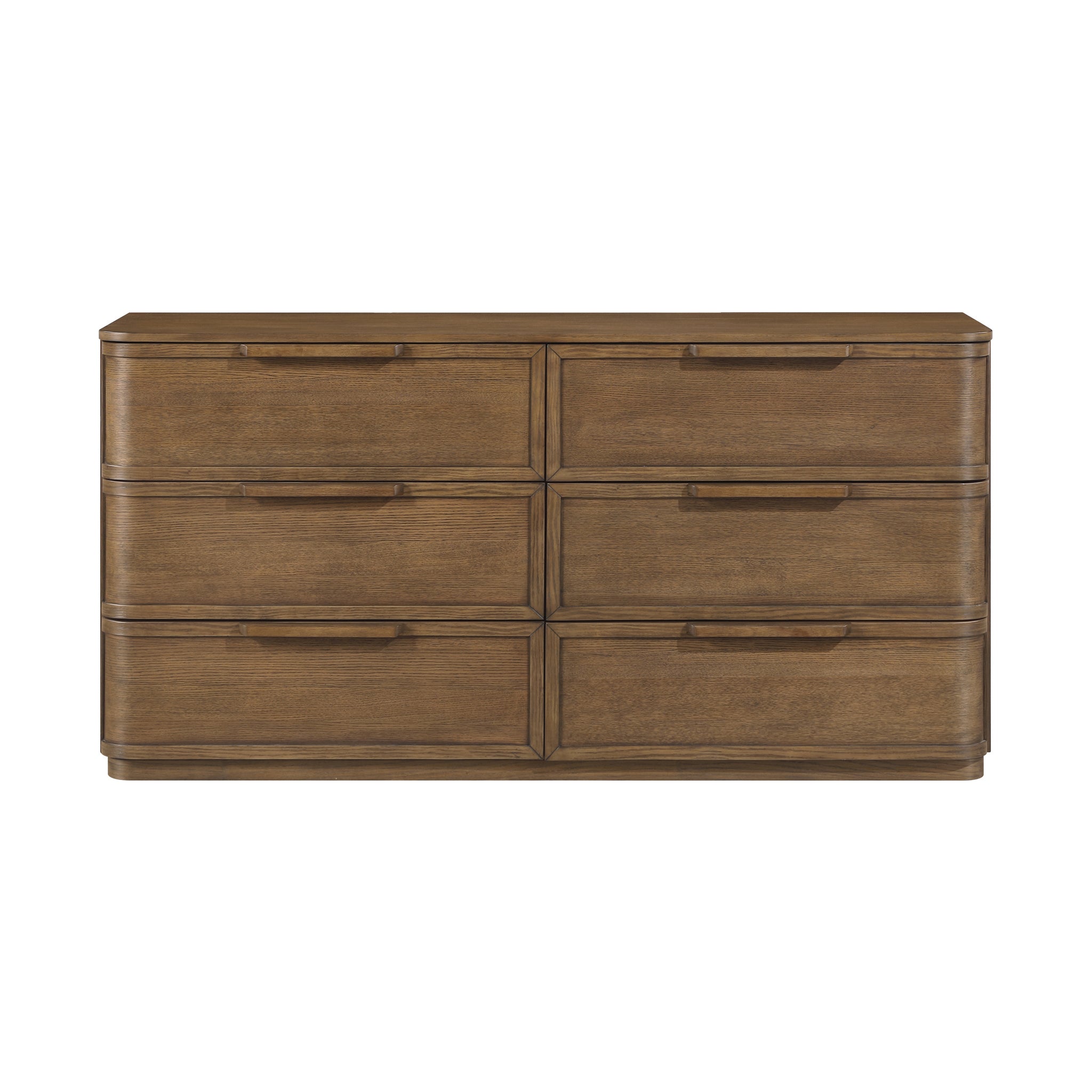 Tatiana Oak Veneer And Solid Wood Dresser