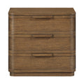 Tatiana 26" Oak Veneer And Solid Wood Nightstand