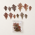 12pc Sparkle Leaves