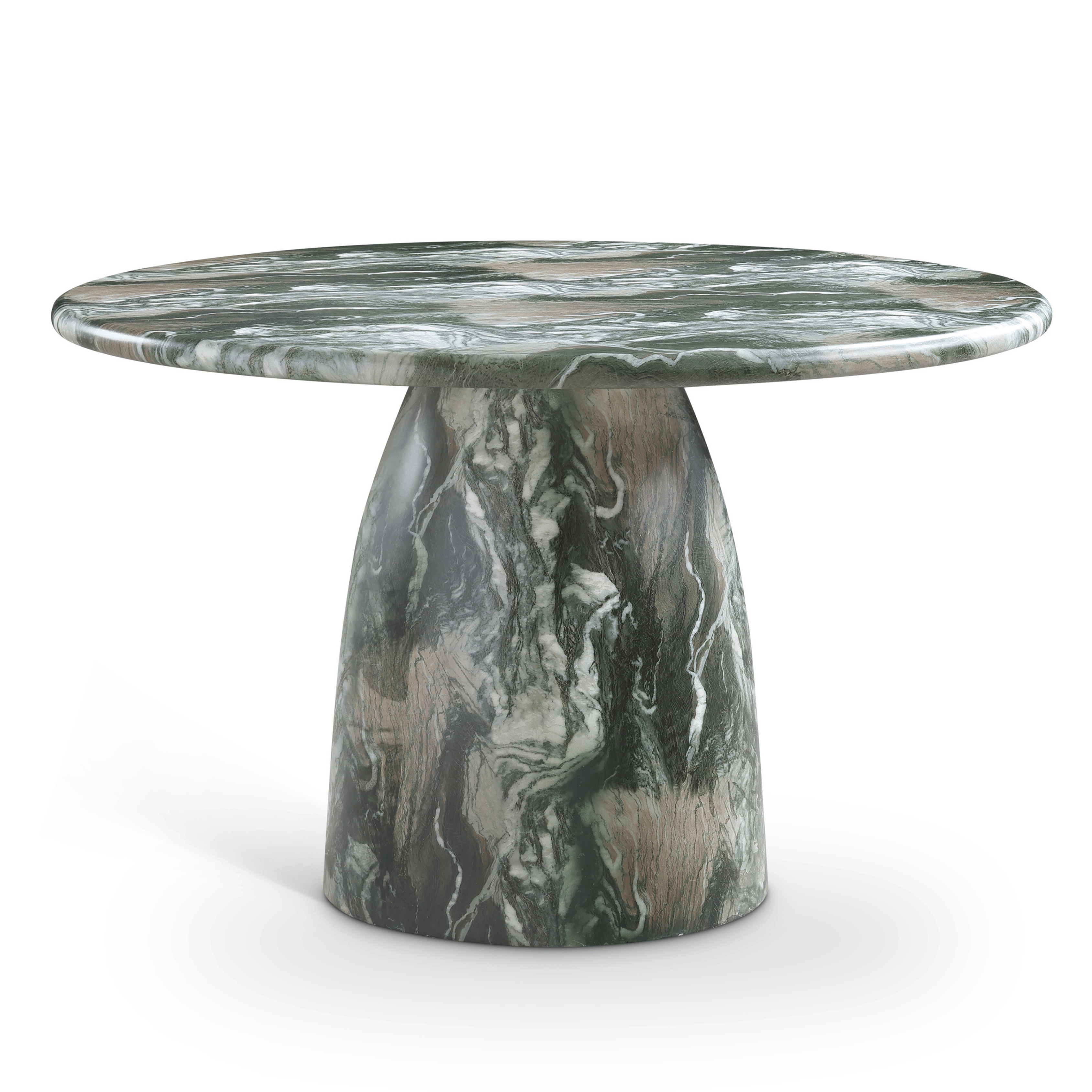 Cosenza Marble Finish Indoor / Outdoor Concrete Dining Table in Green