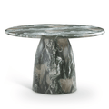 Cosenza Marble Finish Indoor / Outdoor Concrete Dining Table in Green