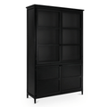 Henry Metal Tall Cabinet Black