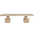 Annette 96 / 144" Oak Oak Veneer Dining Table