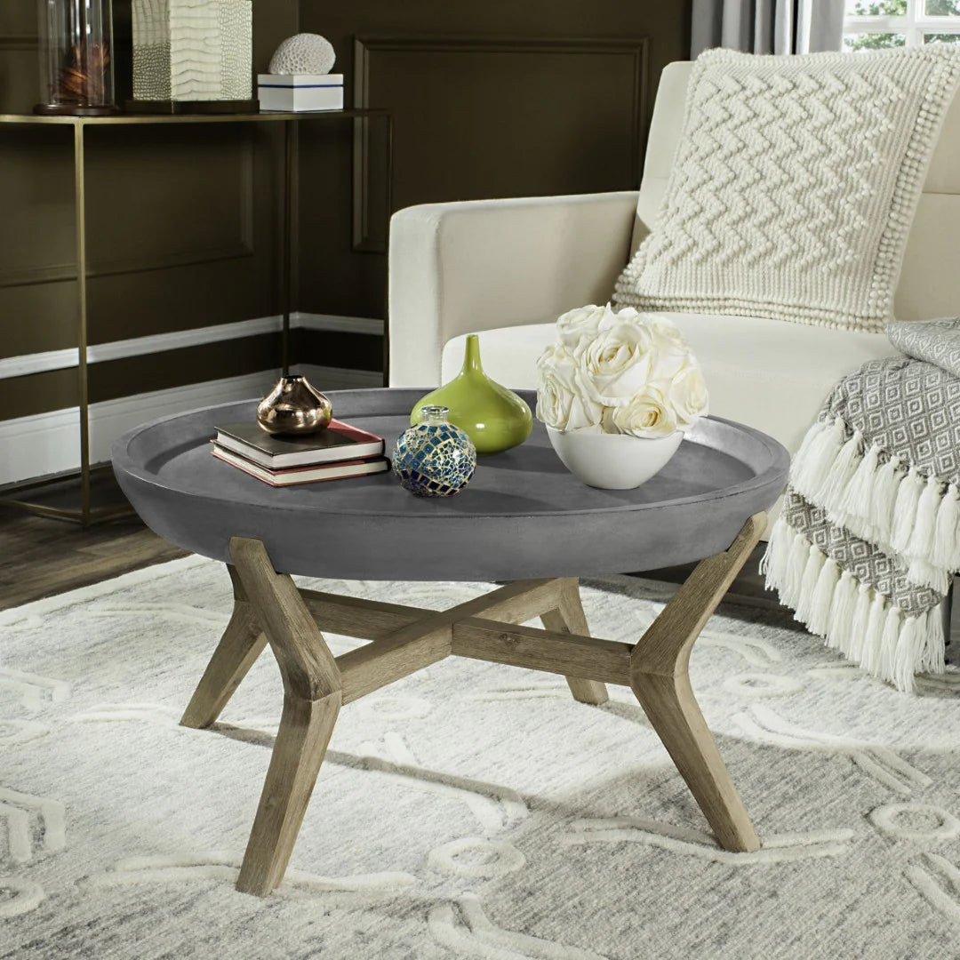 Wynn Indoor / Outdoor Concrete Coffee Table