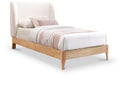 Vanina Fabric Upholstered Twin Bed