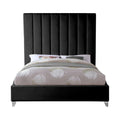 Verbier Velvet Upholstered King Bed