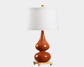 Whitney Lamp - Dark Autumn Orange