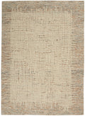 Colorado Beige Multicolor Rustic Wool Area Rug