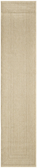 Tulum Taupe Ivory Outdoor Polypropylene Area Rug