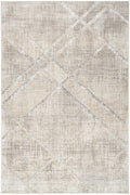 Sparkle Grey Modern Polyester Area Rug