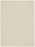 Pure Purl Ivory Modern Wool Area Rug