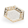 Honeycomb Jungle Verse Plate - White
