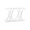 Sweeping Acrylic Console