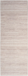 Washable Essentials Ivory Mocha Modern Polyester Area Rug