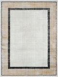 Dekor Grey Charcoal Modern Polypropylene Area Rug