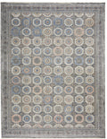 Starry Nights Grey Navy Vintage Area Rug