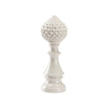 Artichoke Finial - Gray (Lg)