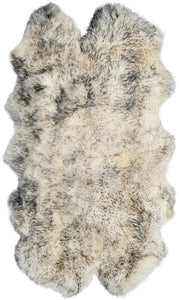 Sheepskin Rug in Smoke Grey