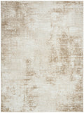 Dekor Ivory Taupe Modern Polypropylene Area Rug