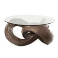 Trifoil Coffee Table in Bronze