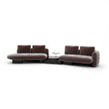Overlap Dark Bumper Sectional Set