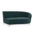 Three's Company Raf Loveseat in Peacock