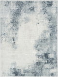 Dekor Grey Navy Modern Polypropylene Area Rug