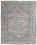Starry Nights Cream Blue Vintage Area Rug