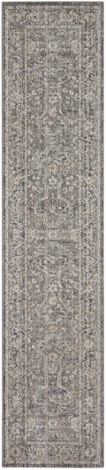 Lynx Slate Multicolor Vintage Polyester Area Rug