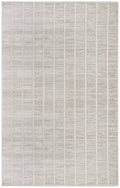 Serenity Home Light Grey Modern Polypropylene Area Rug