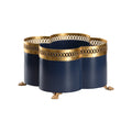 Tracery Cachepot - Navy Blue (SM)