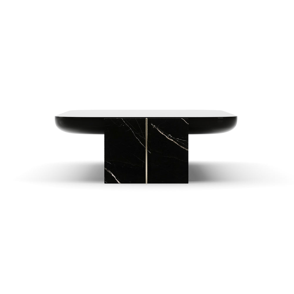 Overlap Rec Cocktail Table Dark
