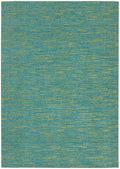 Nourison Essentials Blue Green Outdoor Polypropylene Area Rug