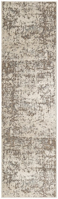 Quarry Ivory Beige Modern Polypropylene Area Rug