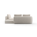 Overlap Wedge Sectional Ecru