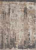 Tangra Cream Grey Modern Polypropylene Area Rug