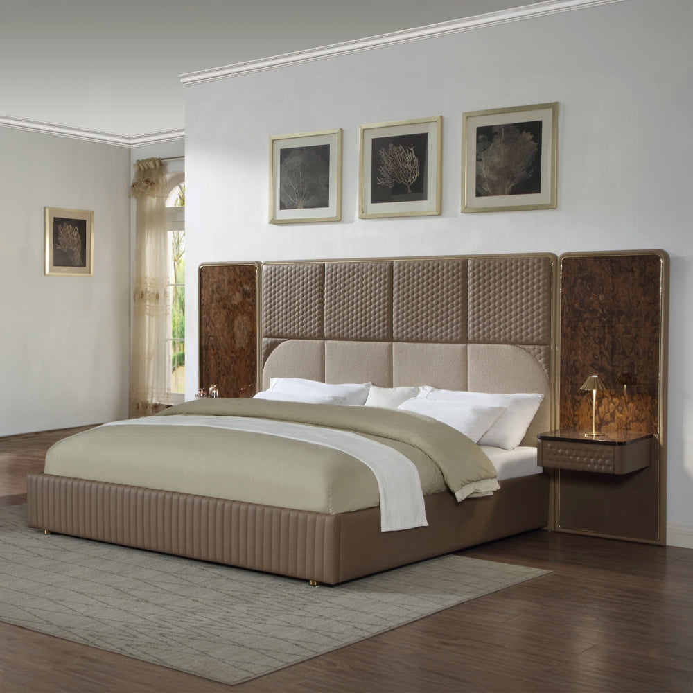 Marcelino Nightstand W/Wall Pier