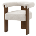 Barrel Upholstered Dining Chair