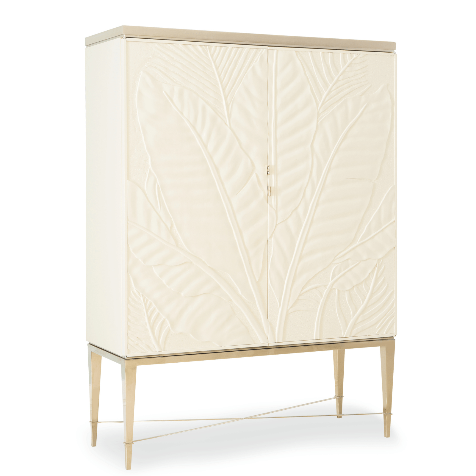 Palms Up Bar Cabinet