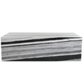Panda Marble Plinth Coffee Table