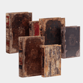 Distressed Old World Book Box Set