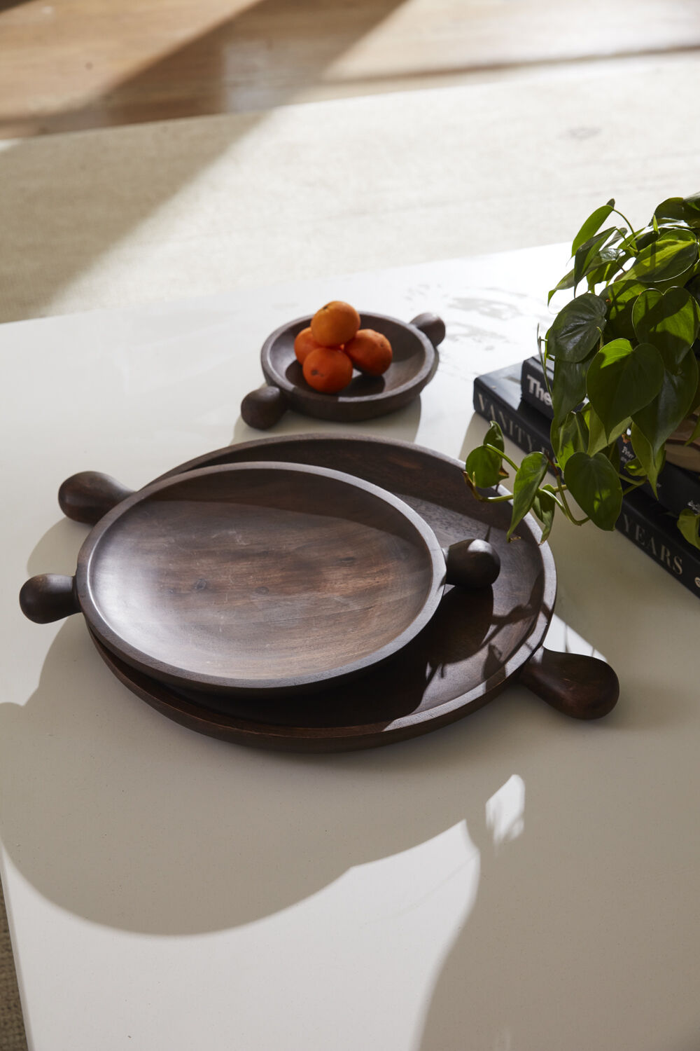Brownwood Tray Collection