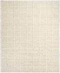 Pure Framework Ivory Modern Wool Area Rug