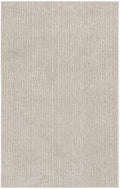 Natural Texture Ivory Mocha Farmhouse Polyester Area Rug