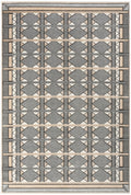 Nordic Ivory Multicolor Modern Polyester Area Rug