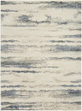 Serenity Home Blue Multicolor Modern Polypropylene Area Rug