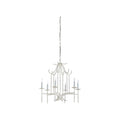 Bamboo Chandelier - White