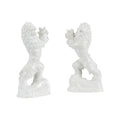 Faience Lions (Pr) - White