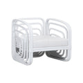 Waterfall Tub Chair - White