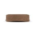 Fleur Open Cocktail Table W/Wood Shelf